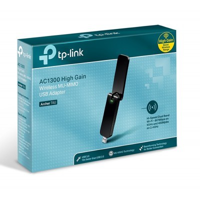 Image de Adaptateur USB double bande sans fil TP-Link ARCHER T4U AC1300