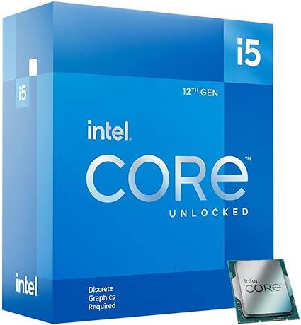 Image de Intel Core i5-12600KF Processeur de bureau 10 cœurs (6P+4E) jusqu'à 4,9 GHz débloqué LGA1700 Série 600 Chipset 125 W