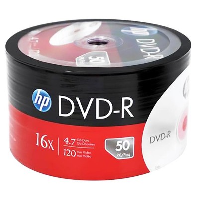Image de HP 4.7GB 16X DVD-R 50/Pack