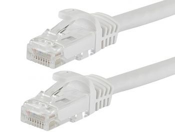 Image de Câble réseau Cat6 Blanc 25 pi GlobalTone