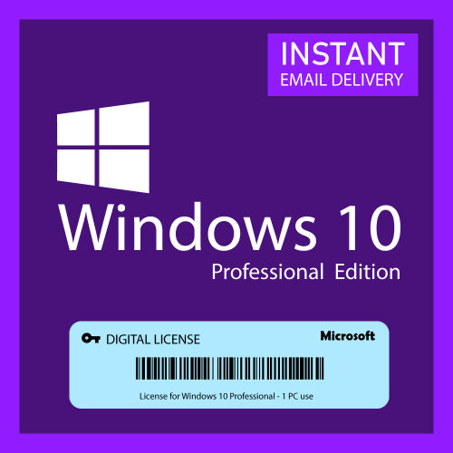 Image de Windows 10 Professionel francais et Anglais Digital