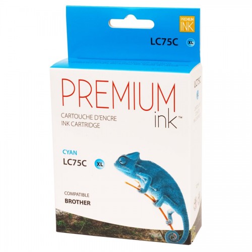 Image de Brother LC75XL Compatible cyan