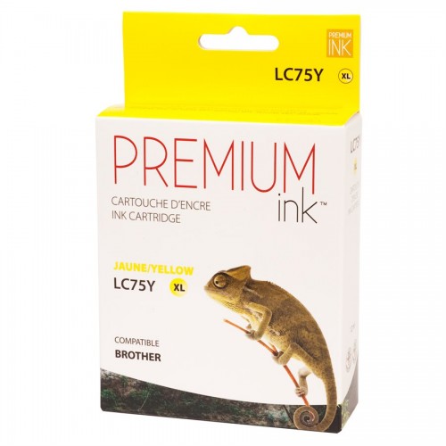 Image de Brother LC75XL Compatible Jaune