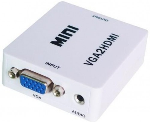 Image de Convertisseur audio vidéo VGA vers HDMI