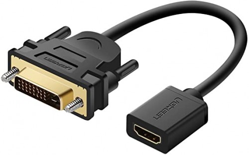 Image de Adaptateur DVI Mâle à HDMI Femelle