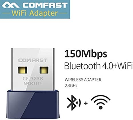Image de Clé USB  CF-723B 2 en 1 USB Bluetooth WiFi Adaptateur Carte réseau sans fil