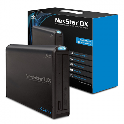 Image de Boîtier externe NexStar DX USB 3.0 pour lecteur SATA Blu-Ray/CD/DVD