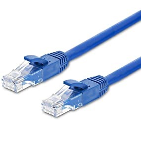 Image de Câble réseau Ethernet Cat6, T568B, CCA, Blanc, 35 pi.
