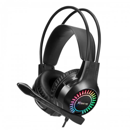 Image de Xtrike Me Casque de jeu stéréo GH-709 avec rétro-éclairage RGB pour Cellulaire, PC, PS4, Xbox One, câble 1.8 m