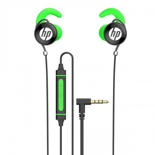 Image de HP Écouteurs Stéréo intra-auriculaire avec contrôle du volume et micro, Vert
