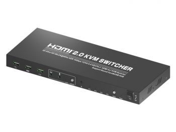 Image de Commutateur KVM 3D Ultra HD 4KX2K@60Hz HDMI2.0 4 ports