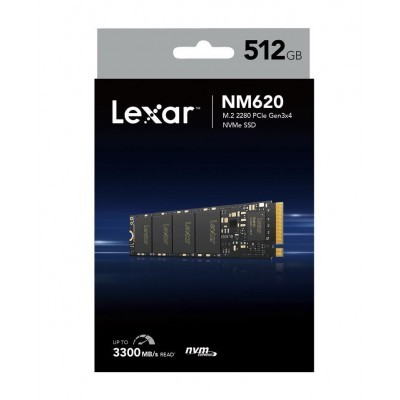 Image de SSD Lexar NM620 512 Go M.2 NVMe PCI-e (Nouveau)