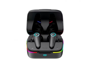 Image de Havit TW952 PRO Game véritables écouteurs stéréo sans fil avec lumière LED élégante et double microphone_couleur noireID : MOB-HAVIT-TW952PRO-RGB-BLACK