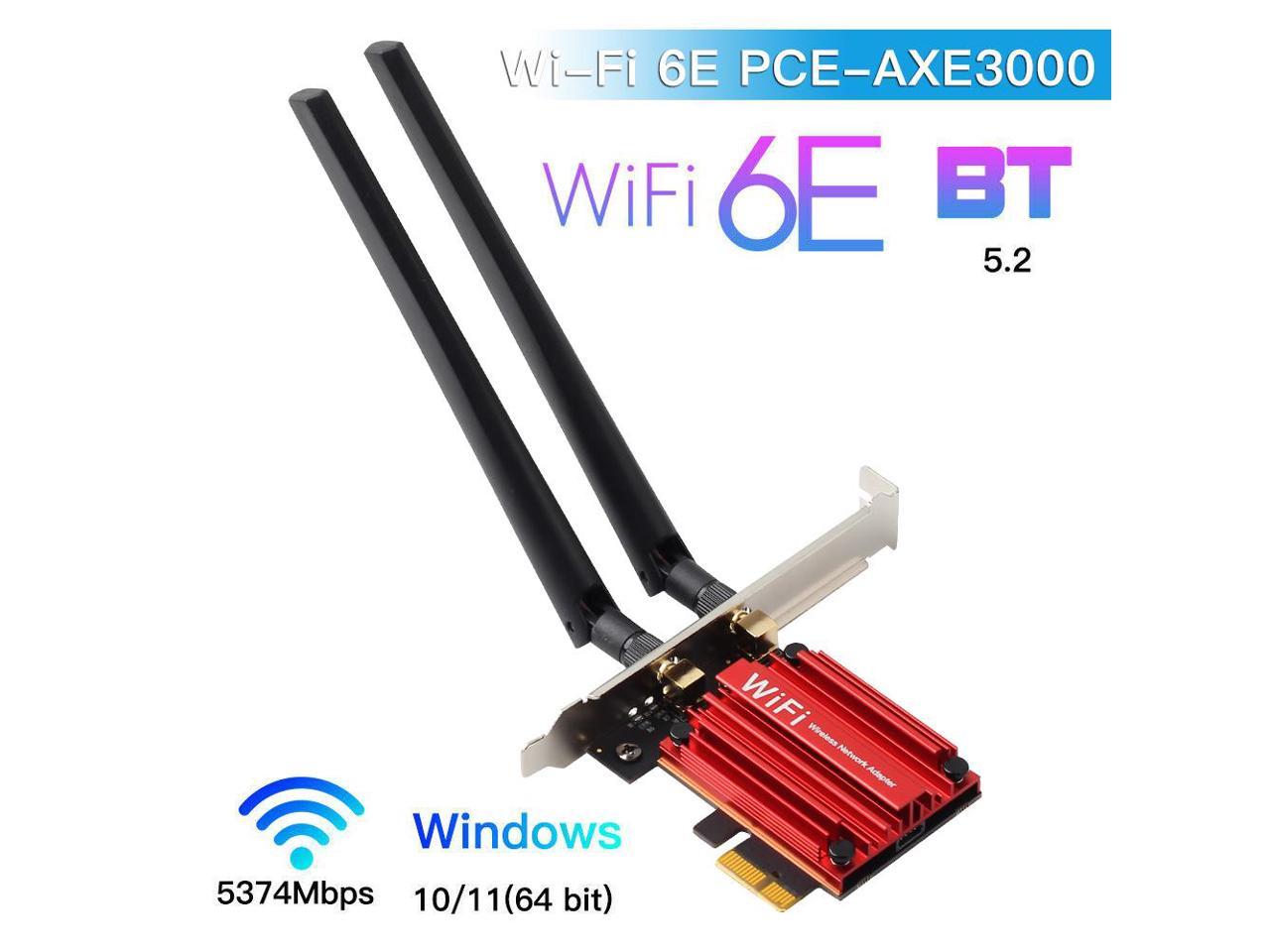 Image de WiFi DERAPID PCE-AXE3000 WiFi 6E PCIE