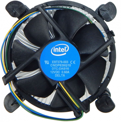 Image de Ventilateur de refroidissement et dissipateur de chaleur Intel d'origine pour processeur LGA1156, 1155, 1150, 1151