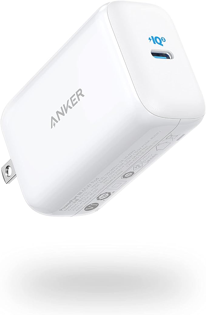 Image de Anker Chargeur USB C, 65 W PIQ 3.0 PPS Chargeur rapide