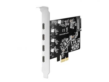 Image de MAIWO KC019 PCIE à 4 ports USB type-c ajouter une carte d'extension de bureau