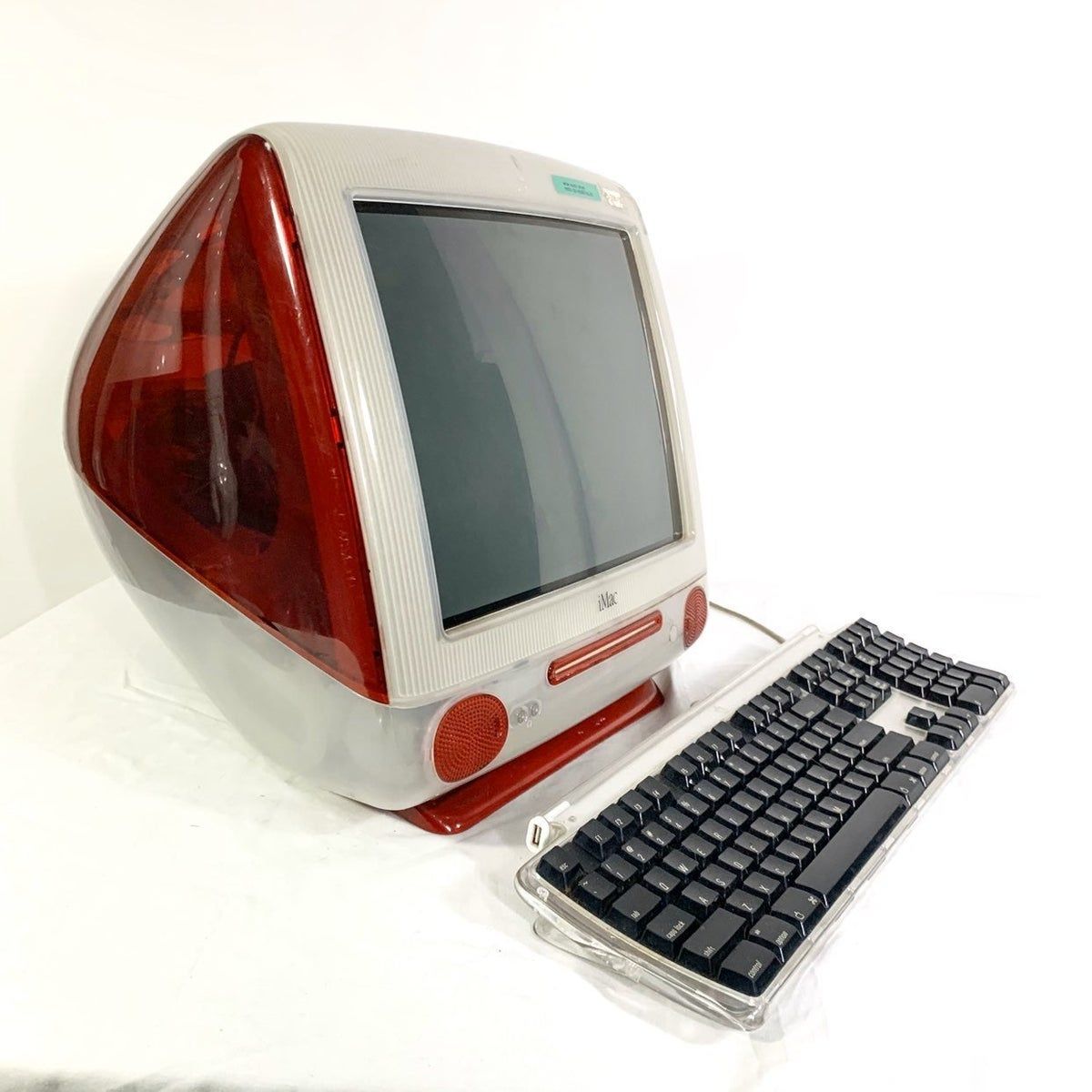 Image de Imac Power PC G3 400 Mhz 1999 Rouge