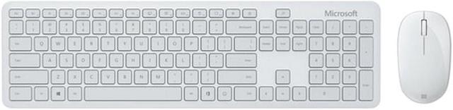 Image de Ensemble clavier et souris de bureau Bluetooth de Microsoft Blanc Canadien Fran&ccedil;ais