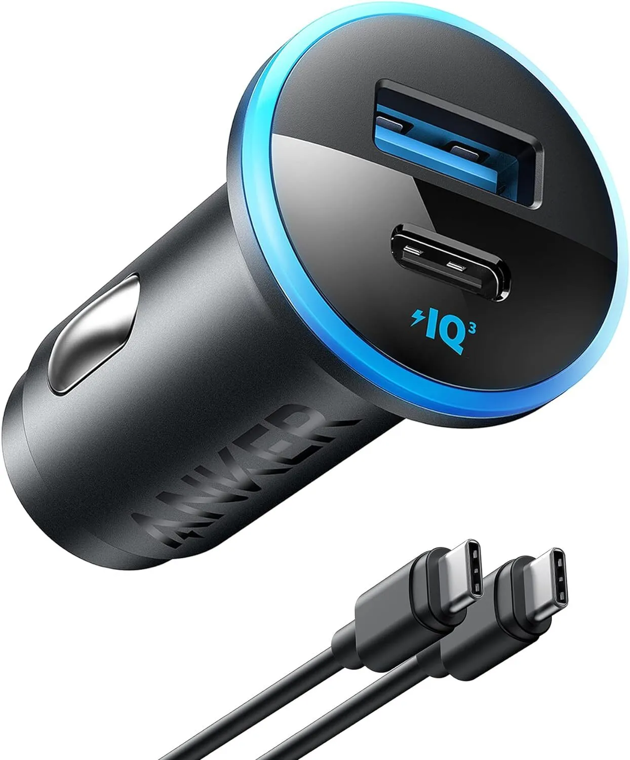 Image de Adaptateur chargeur de voiture Anker USB C  allume-cigare