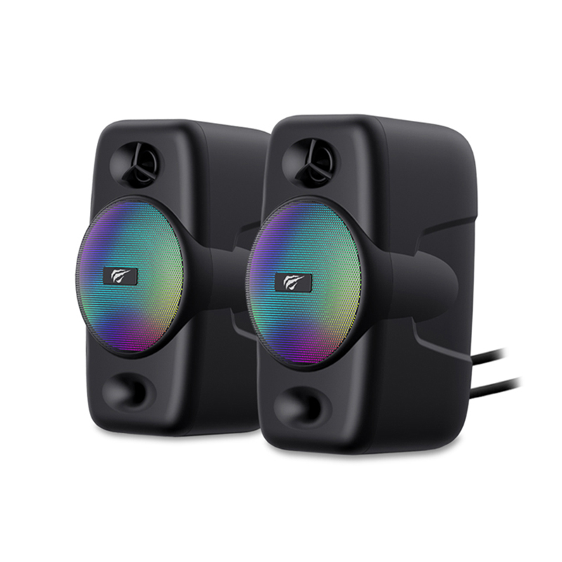 Image de Havit SK213 2.0pcs Dynamic RGB Lighting Effect 3.5mm Jack+USB