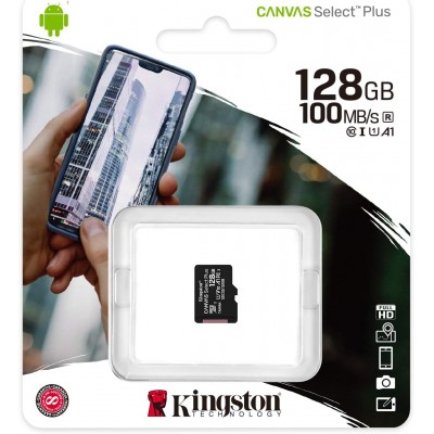 Image de Kingston MicroSD 128 Go SDCS2/128 Go