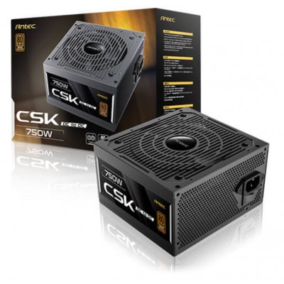 Image de Bloc d’alimentation Antec 750W 80+ Bronze PCIE5.1 ATX3.1 non modulaire – Noir