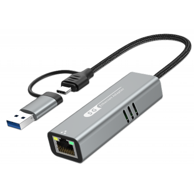 Image de Adaptateur USB 3.1 Type-C et USB 5G LAN