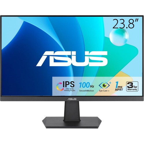 Image de ASUS VA24EHF Moniteur de jeu IPS FHD 24" 100 Hz sans bordures, HDMI/VESA, neuf