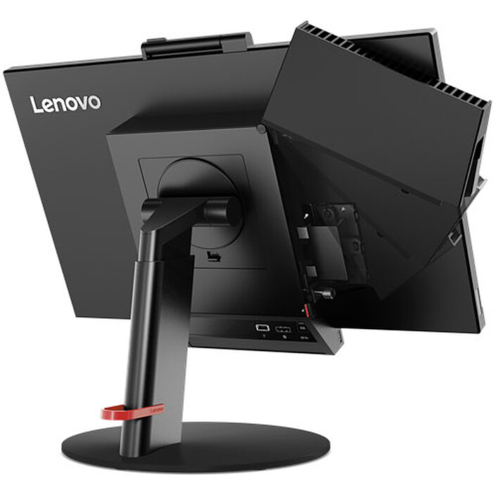 Image de Lenovo ThinkCentre M710q Tiny + Moniteur 24 Pouces + Clavier souris
